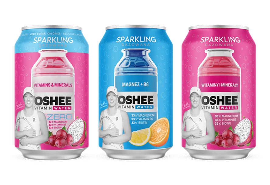 Oshee sparkling water